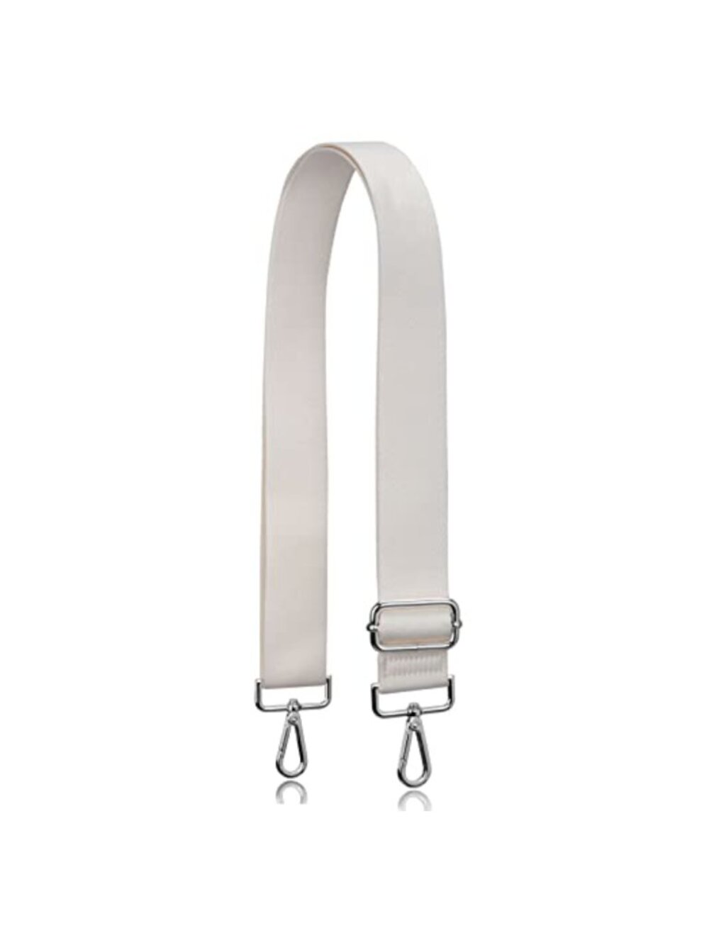 Wide Adjustable Crossbody Purse Strap Replacement with Carabiner Clasp